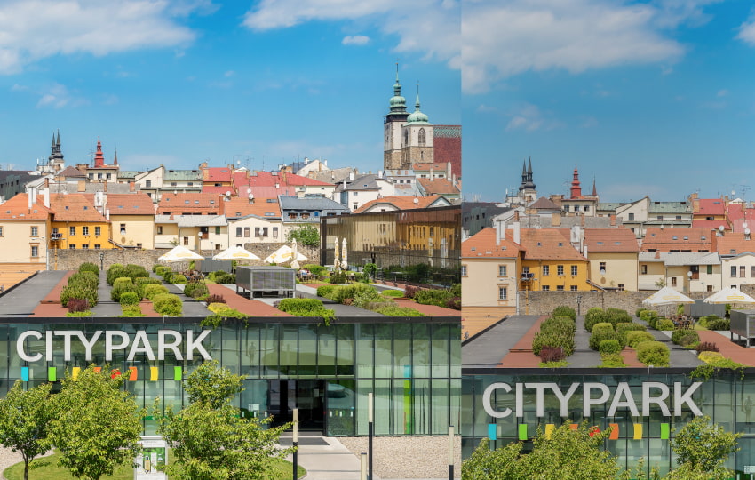 Plánek nákupního centra Citypark Jihlava